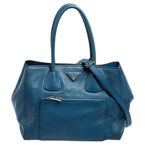 prada vitello daino blue|prada vitello daino for sale.